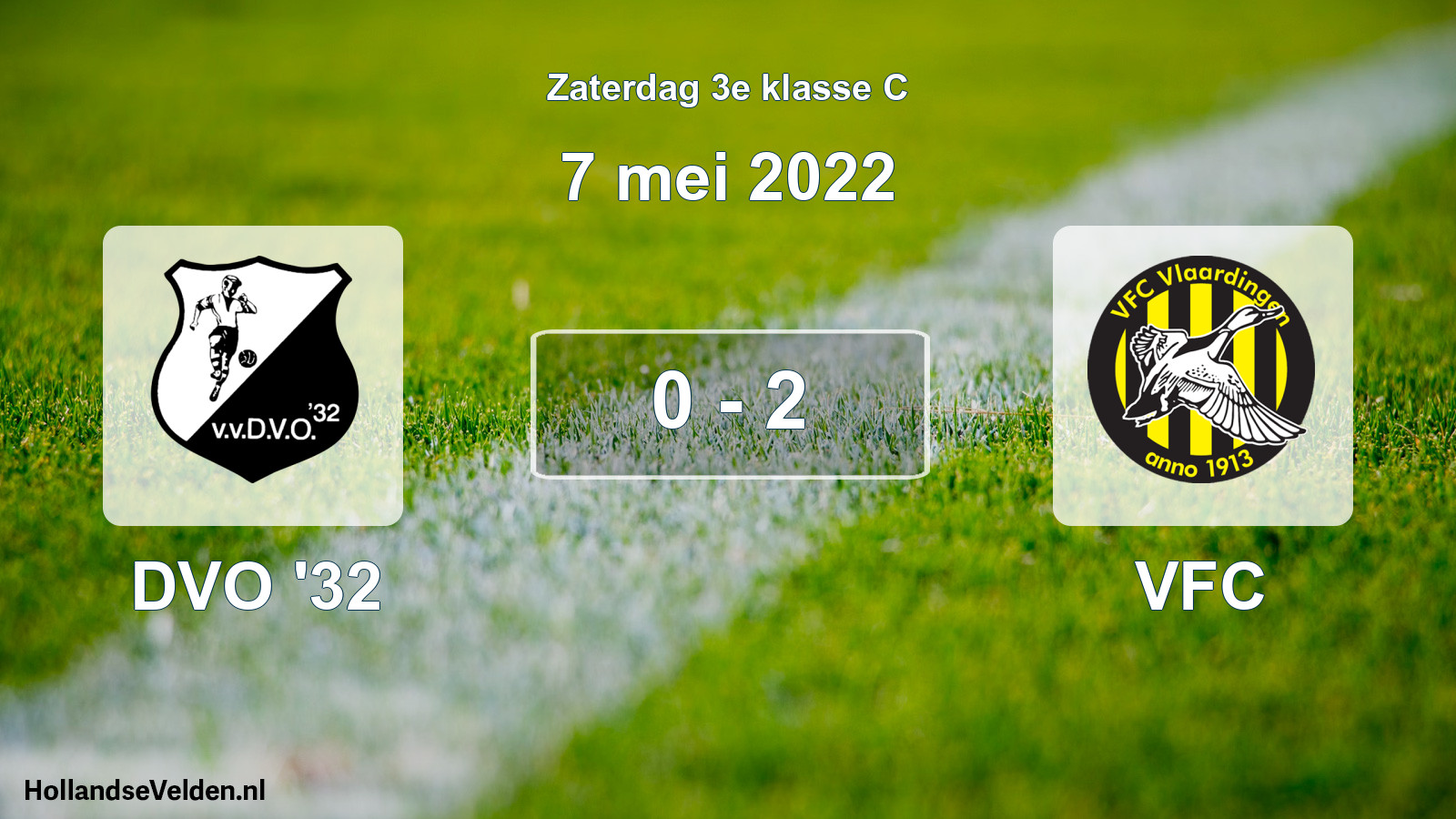 Total number of matches played: DVO '32 - VFC 0 - 2 (7 May 2022)