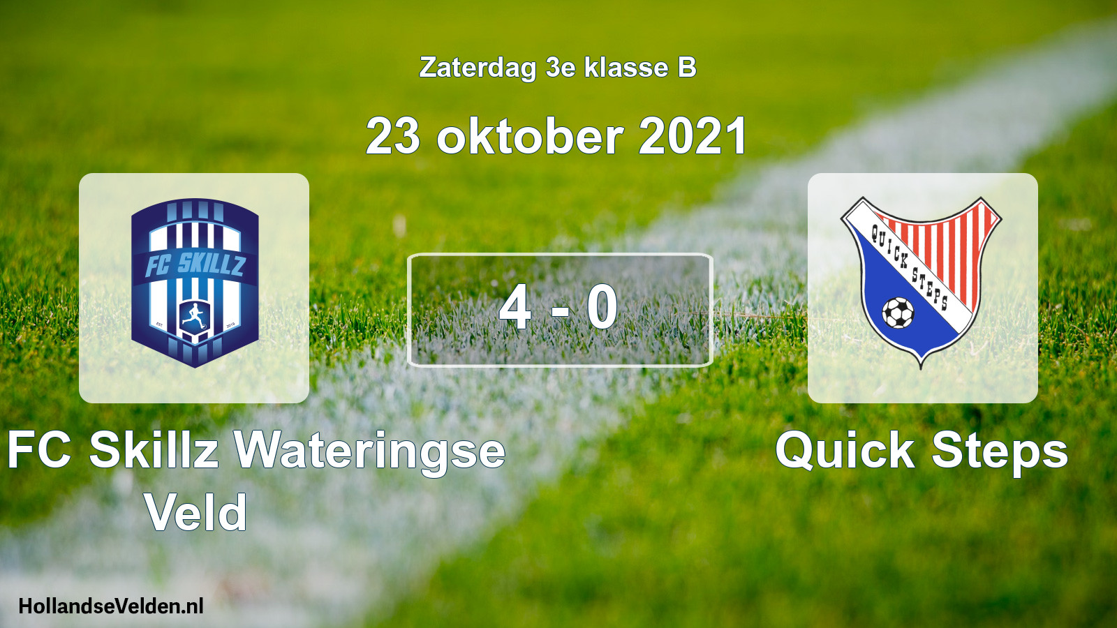 Total number of matches played: SSA FC Skillz Wateringse Veld - Quick Steps 4 - 0 (23 October 2021)