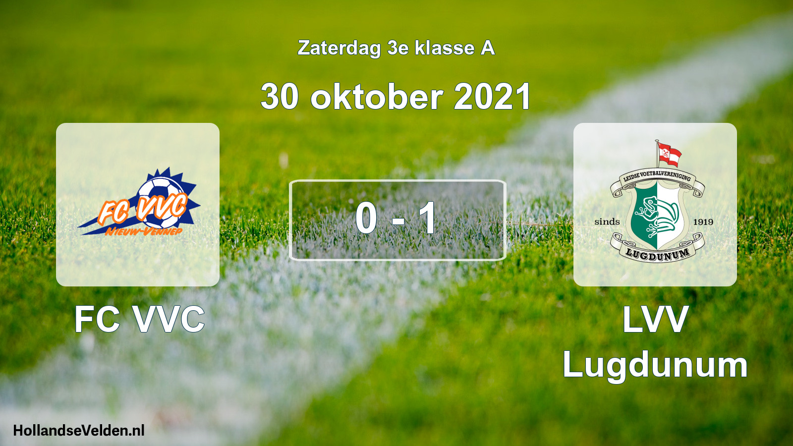 Total number of matches played: FC VVC - LVV Lugdunum 0 - 1 (30 October 2021)