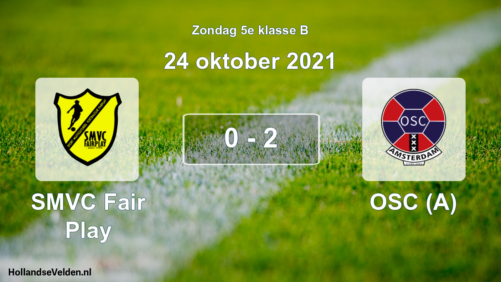 Total number of matches played: SMVC Fair Play - OSC (A) 0 - 2 (24 October 2021)