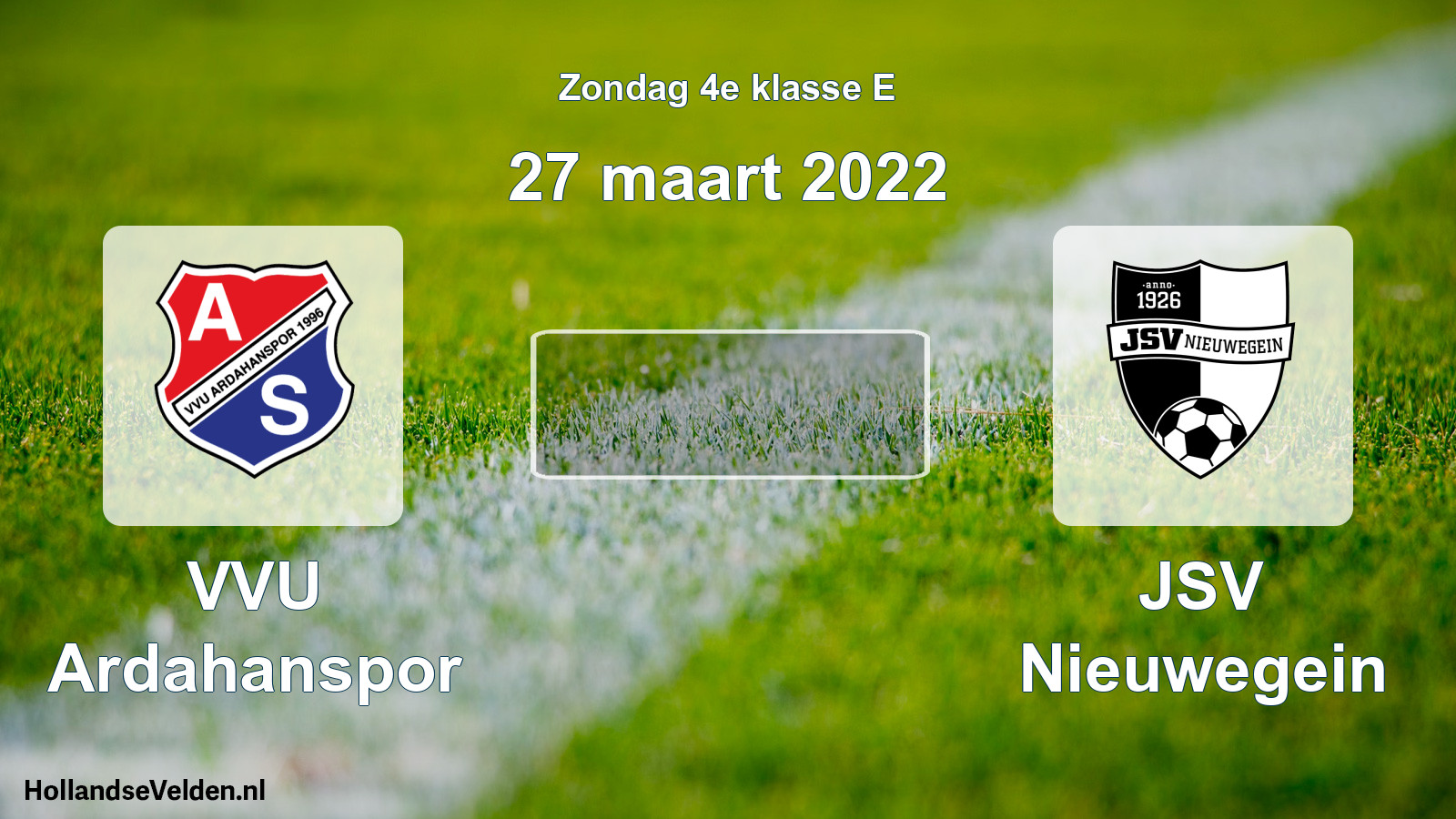 Scheduled Match: VVU Ardahanspor - JSV Nieuwegein (27 March 2022)