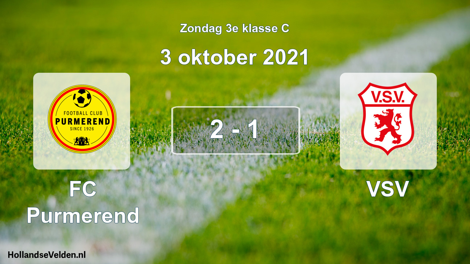 Total number of matches played: FC Purmerend - VSV 2 - 1 (3 October 2021)