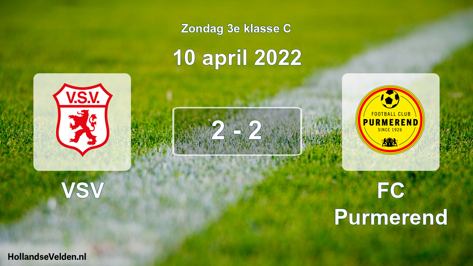 Total number of matches played: VSV - FC Purmerend 2 - 2 (10 April 2022)