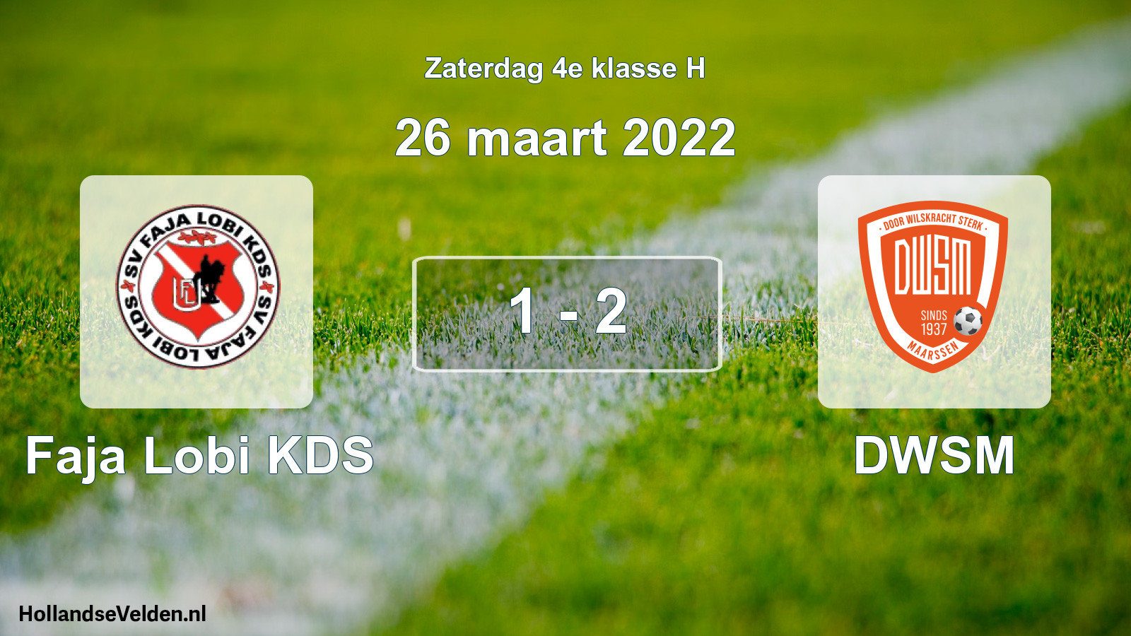 Total number of matches played: Faja Lobi KDS - DWSM 1 - 2 (26 March 2022)