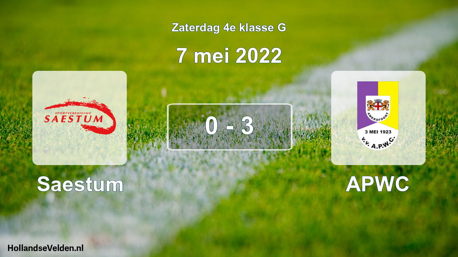 Total number of matches played: Saestum - APWC 0 - 3 (7 May 2022)