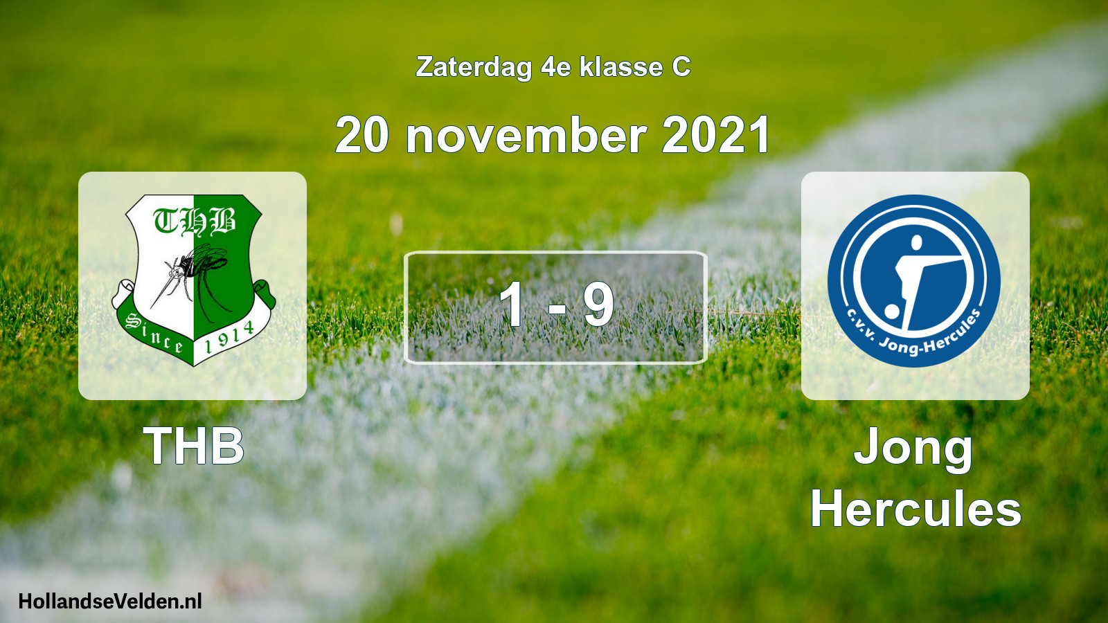 Total number of matches played: THB - Jong Hercules 1 - 9 (20 November 2021)