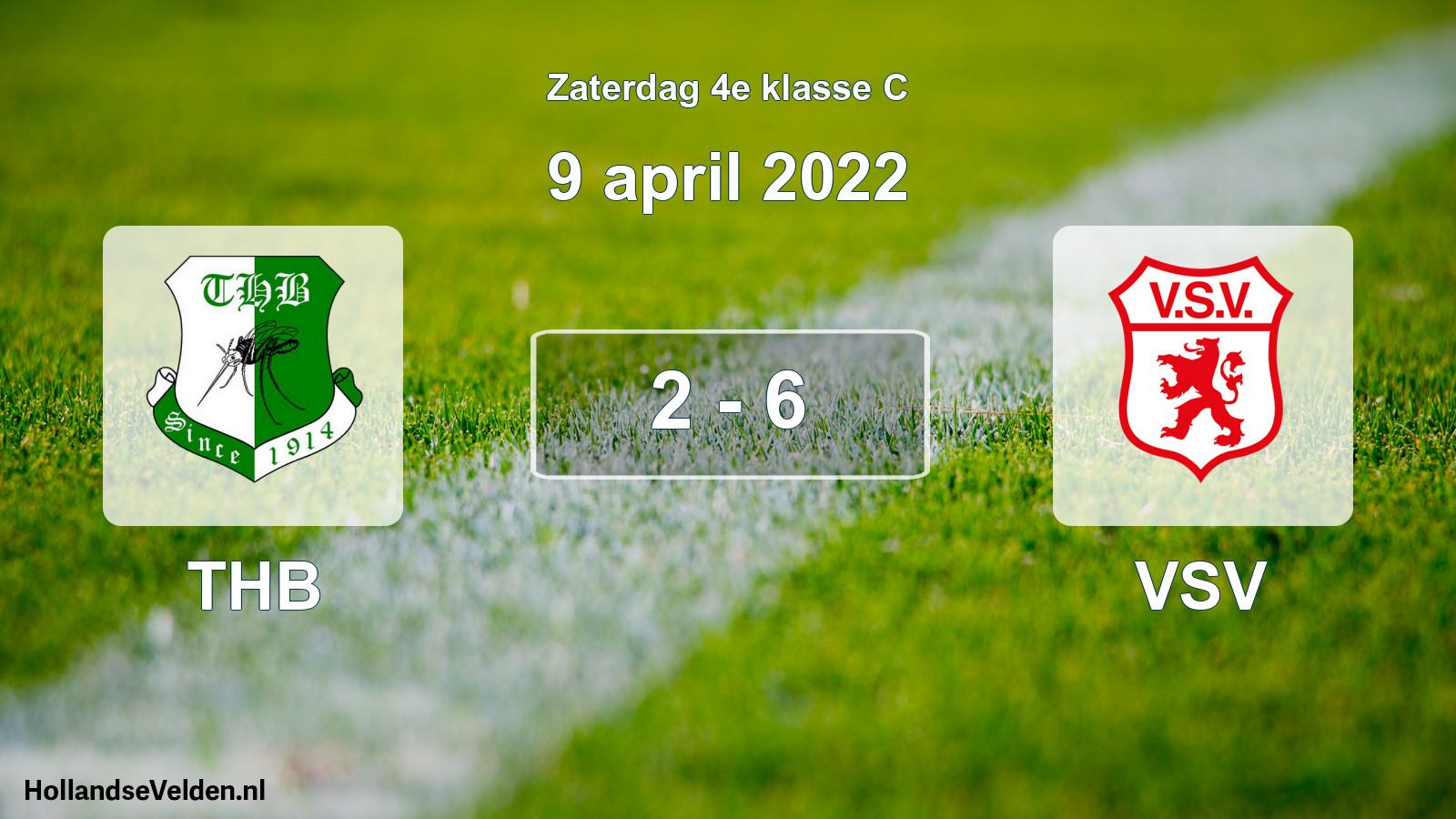Total number of matches played: THB - VSV 2 - 6 (9 April 2022)