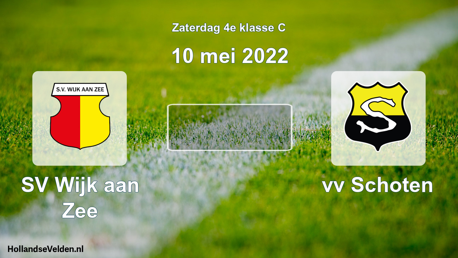 Scheduled Match: SV Wijk aan Zee - vv Schoten (10 May 2022)