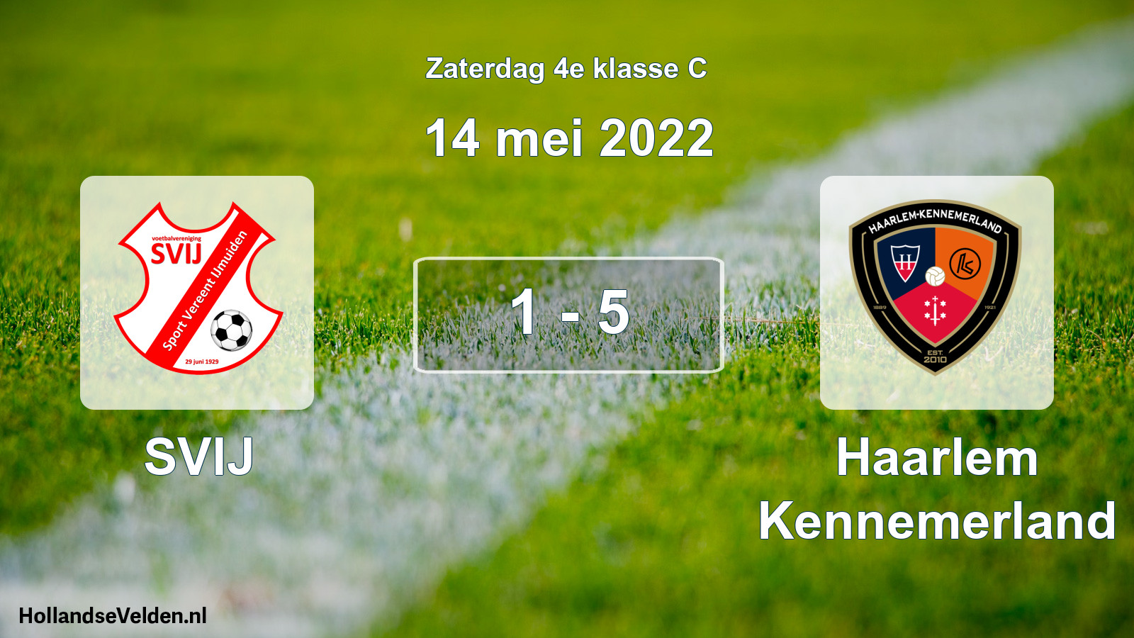 Total number of matches played: SVIJ - Haarlem Kennemerland 1 - 5 (14 May 2022)