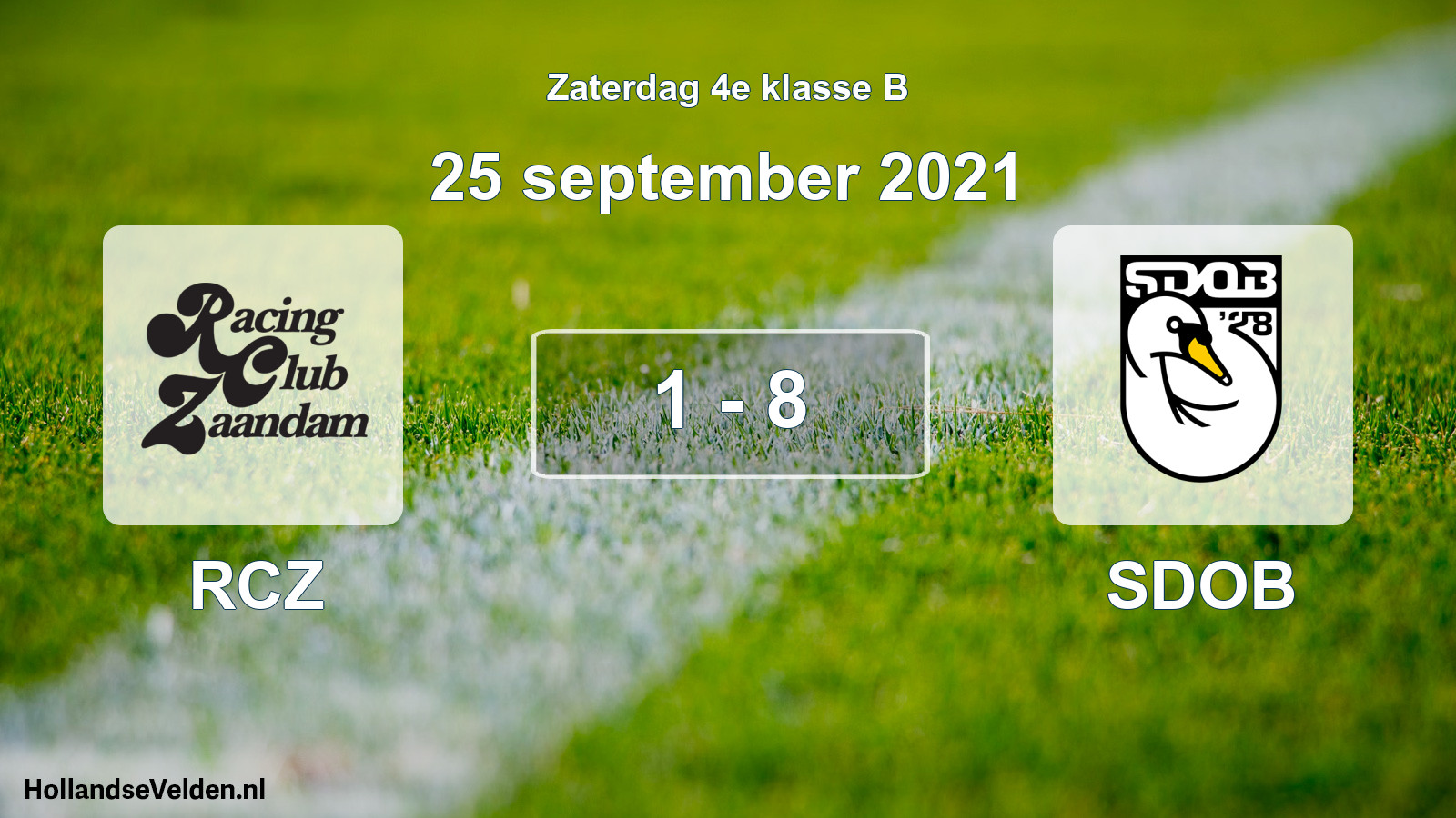 Total number of matches played: RCZ - SDOB 1 - 8 (25 September 2021)