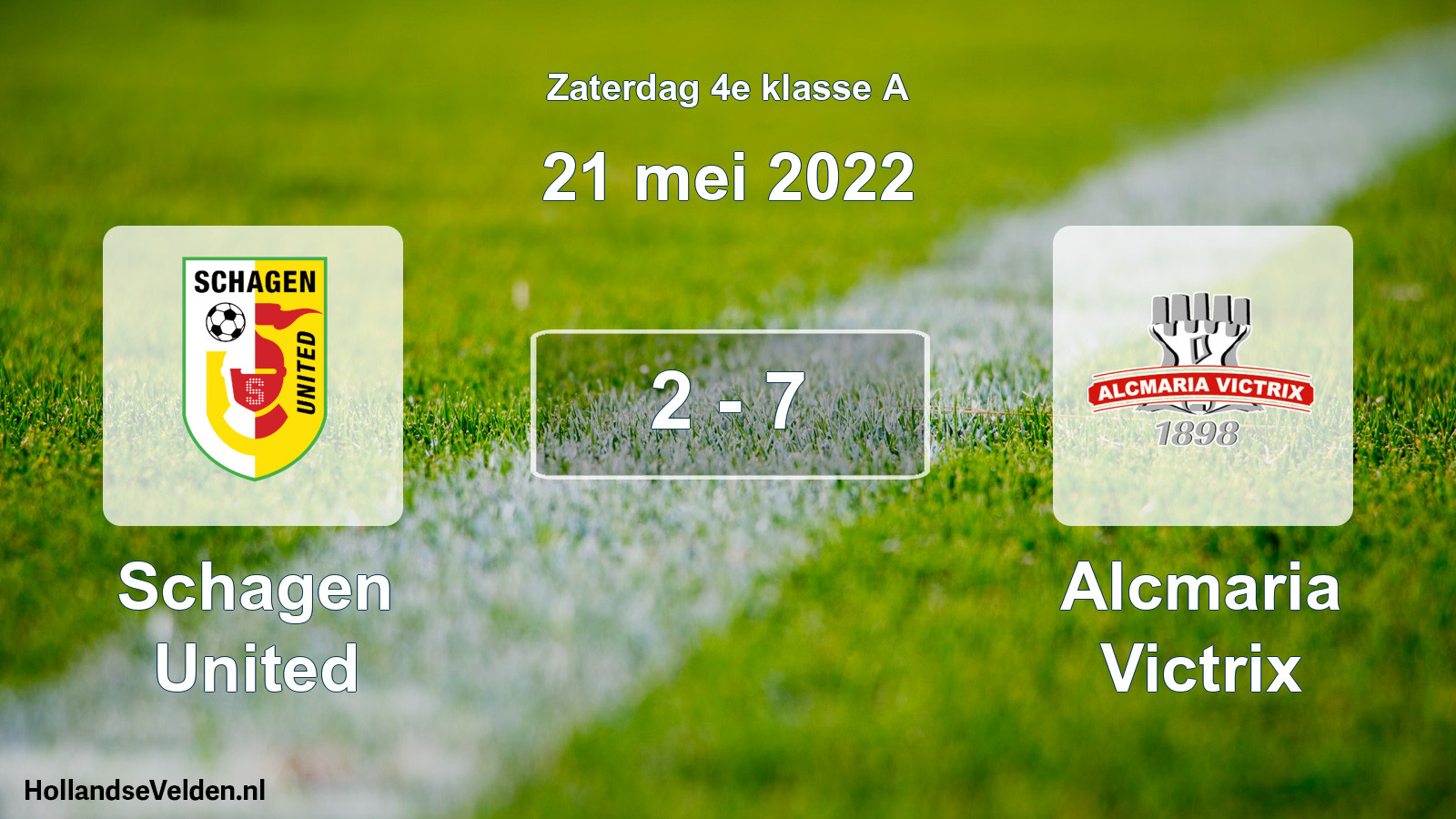 Total number of matches played: Schagen United - Alcmaria Victrix 2 - 7 (21 May 2022)