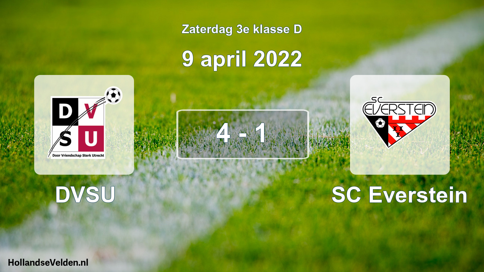 Total number of matches played: DVSU - SC Everstein 4 - 1 (9 April 2022)