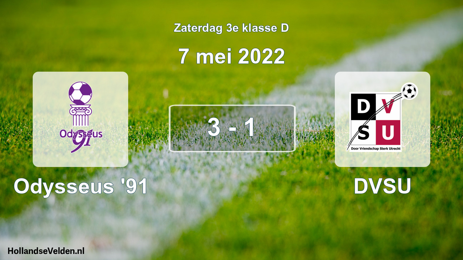 Total number of matches played: Odysseus '91 - DVSU 3 - 1 (7 May 2022)