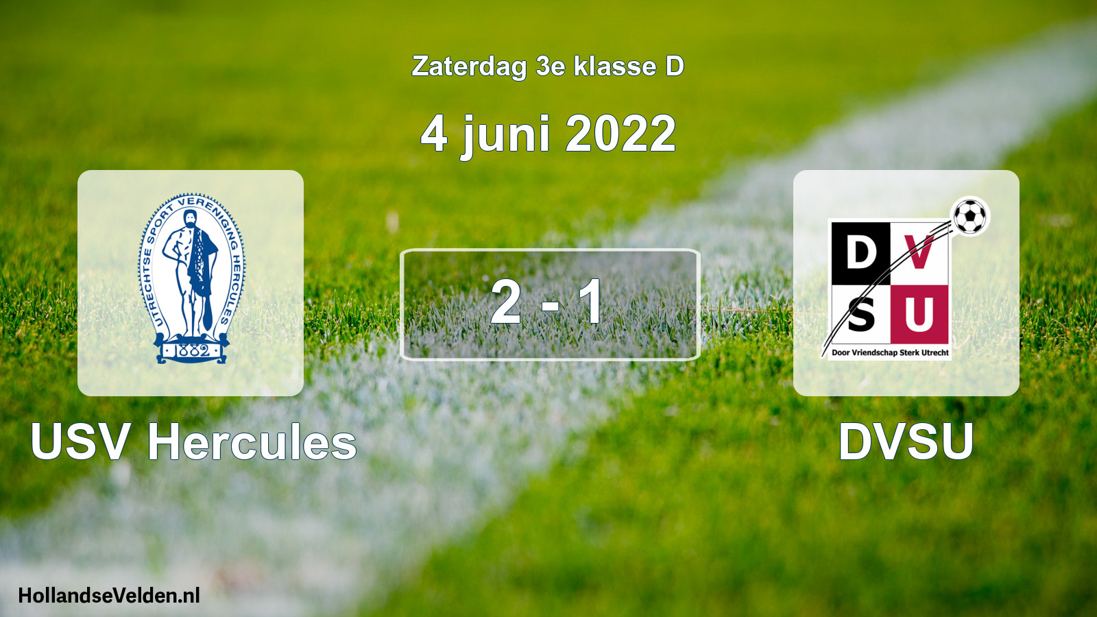 Total number of matches played: USV Hercules - DVSU 2 - 1 (4 June 2022)