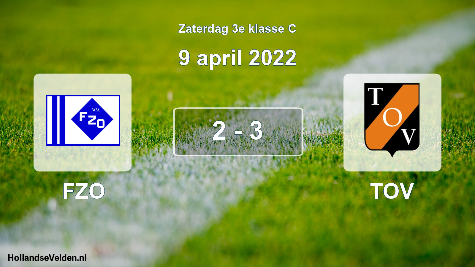Total number of matches played: FZO - TOV 2 - 3 (9 April 2022)
