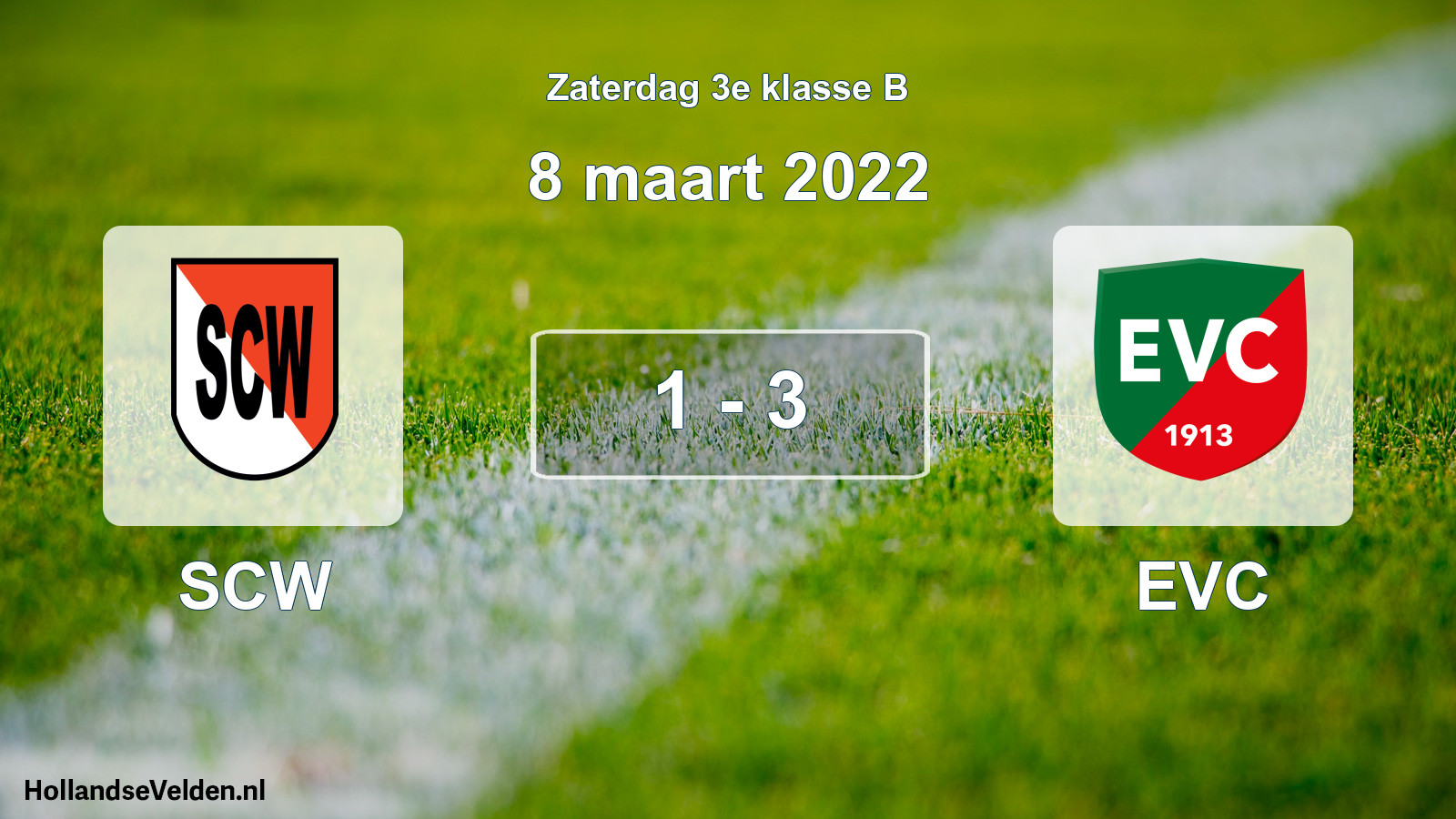 Total number of matches played: SCW - EVC 1 - 3 (8 March 2022)