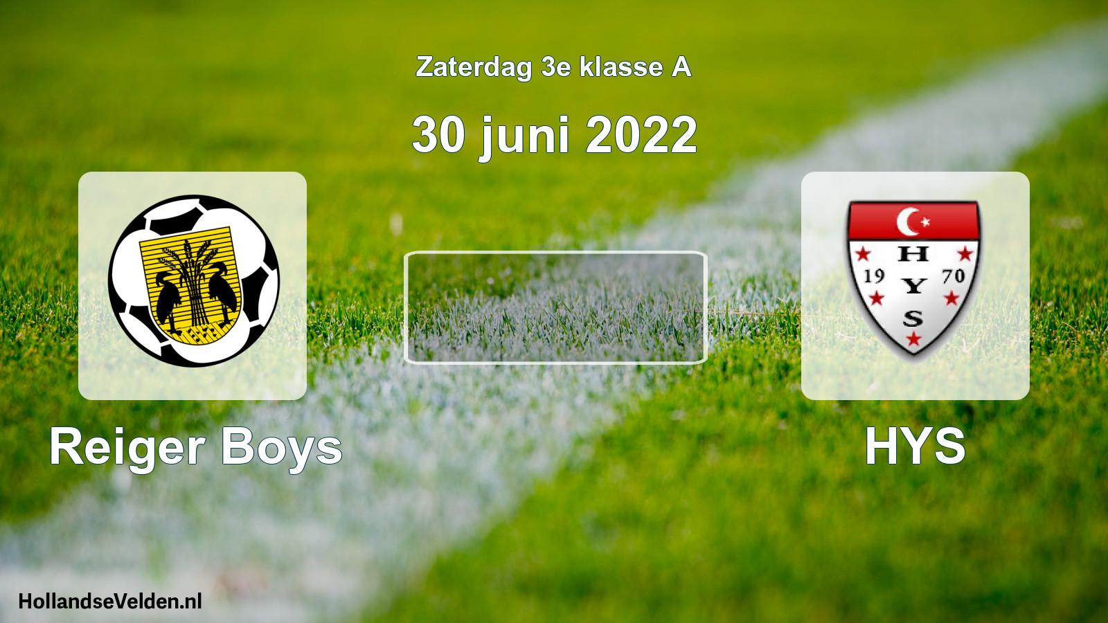 Scheduled Match: Reiger Boys - HYS (30 June 2022)