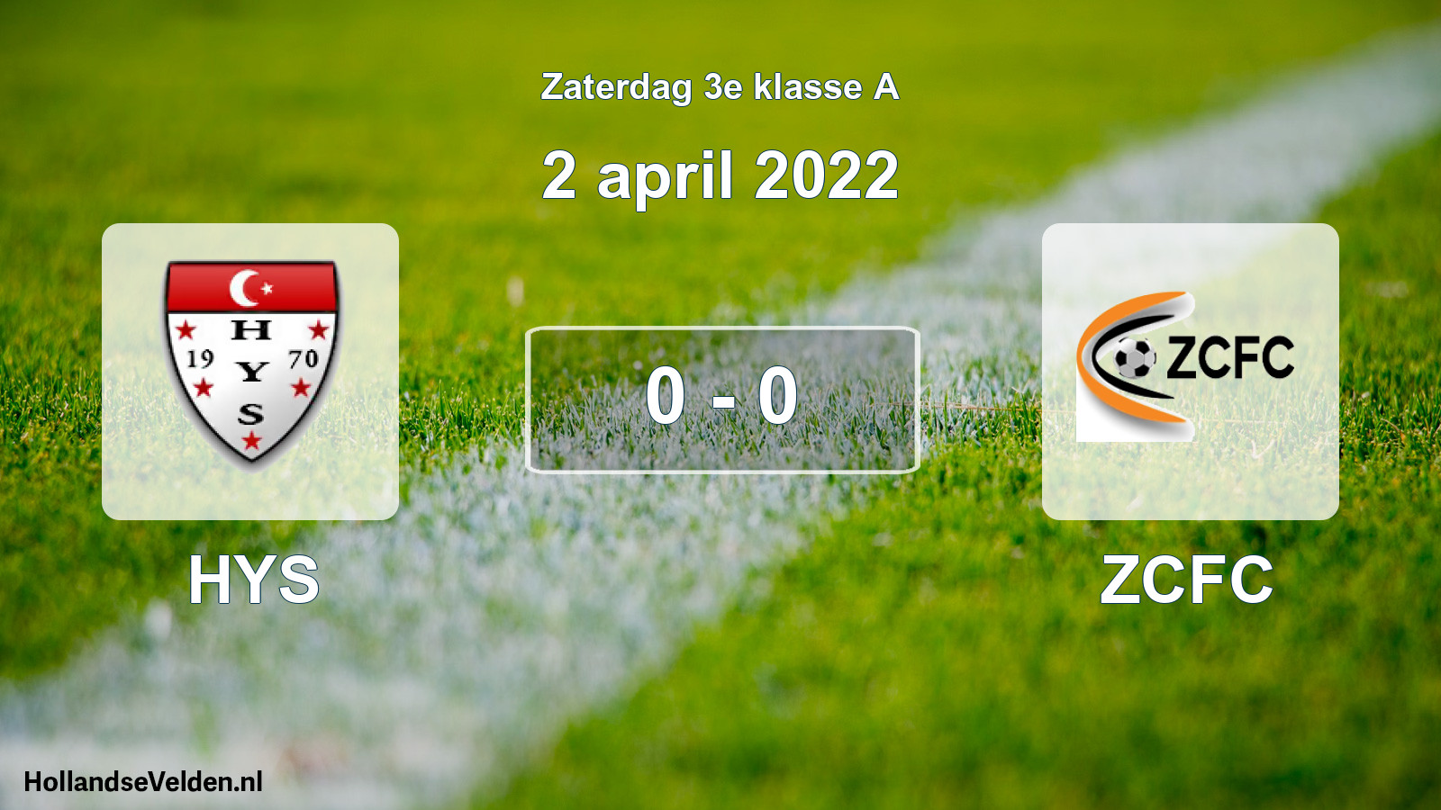 Total number of matches played: HYS - ZCFC 0 - 0 (2 April 2022)