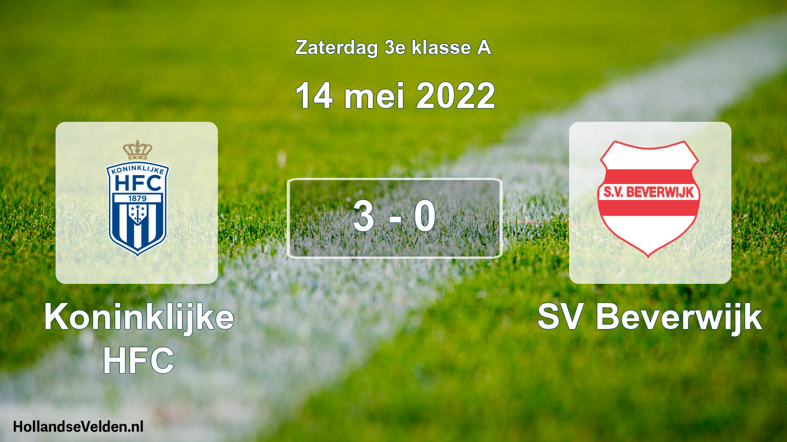 Total number of matches played: Koninklijke HFC - SV Beverwijk 3 - 0 (14 May 2022)