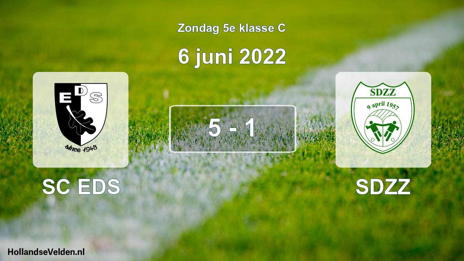 Total number of matches played: SC EDS - SDZZ 5 - 1 (6 June 2022)