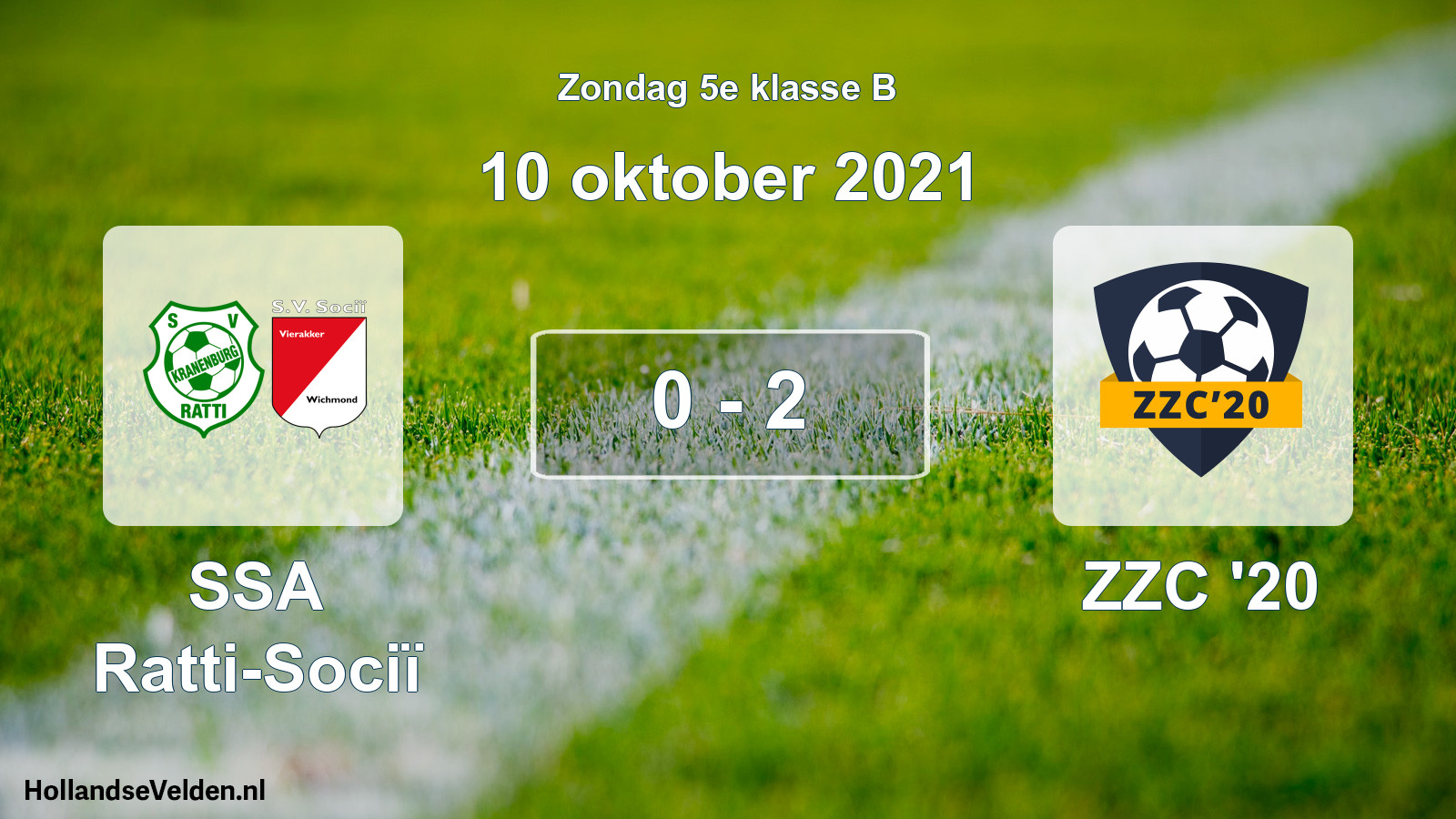 Total number of matches played: SSA Ratti-Sociï - ZZC '20 0 - 2 (10 October 2021)
