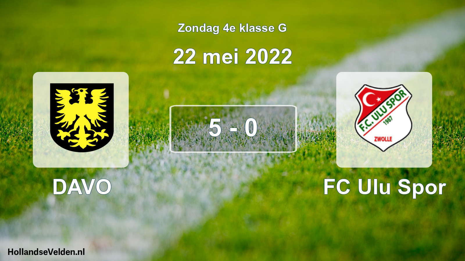 Total number of matches played: DAVO - FC Ulu Spor 5 - 0 (22 May 2022)
