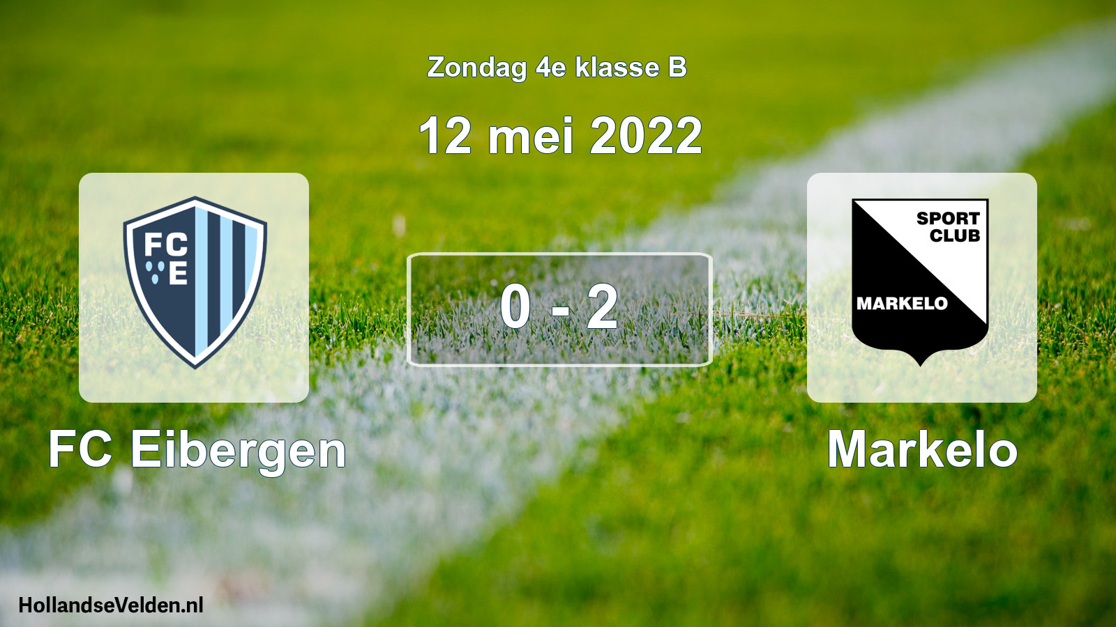 Total number of matches played: FC Eibergen - Markelo 0 - 2 (12 May 2022)
