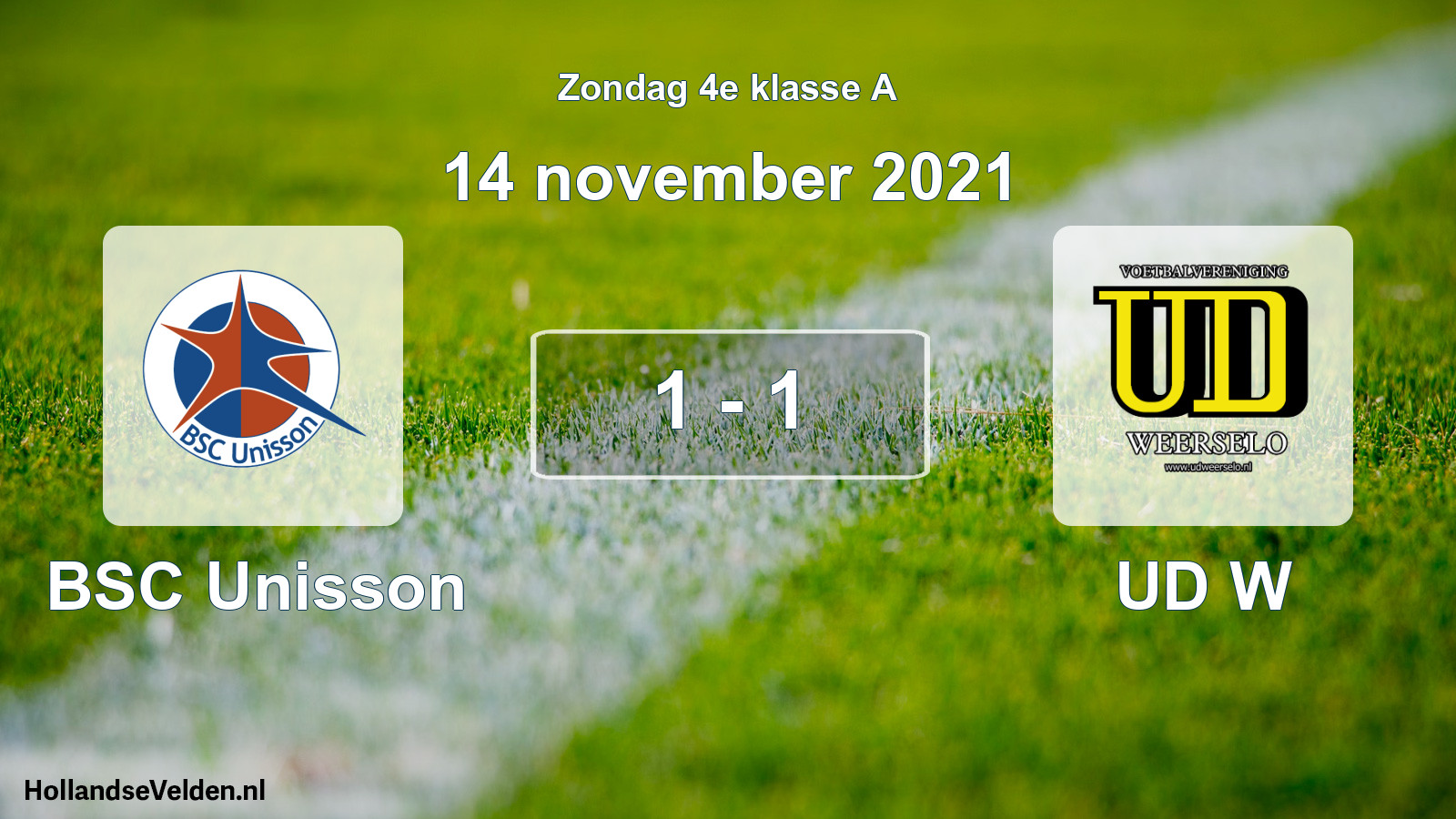 Total number of matches played: BSC Unisson - UD W 1 - 1 (14 November 2021)