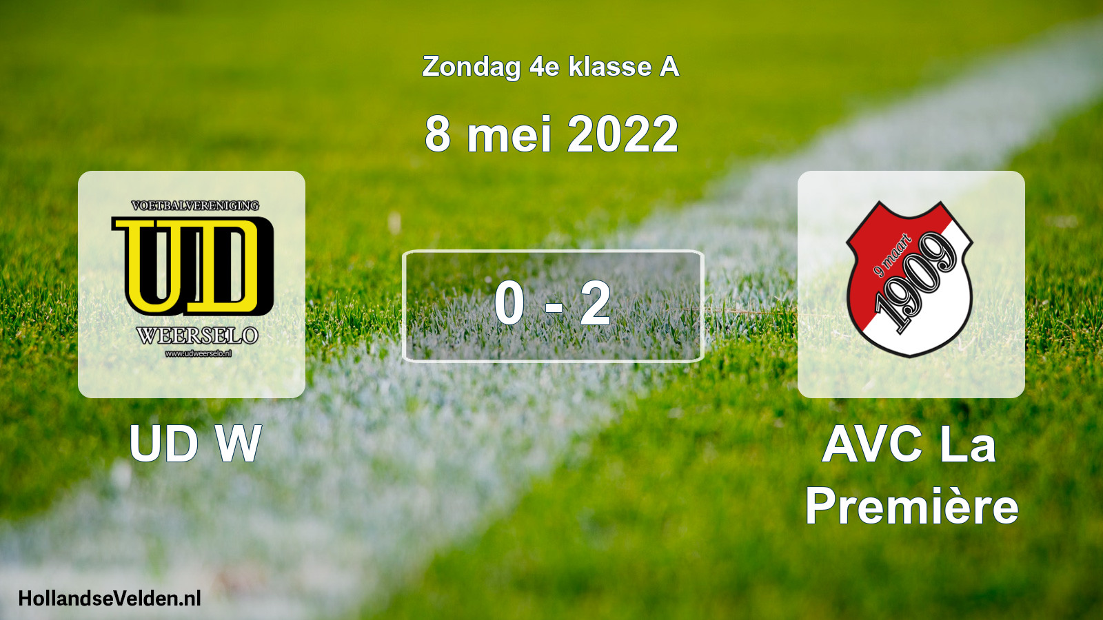 Total number of matches played: UD W - AVC La Première 0 - 2 (8 May 2022)