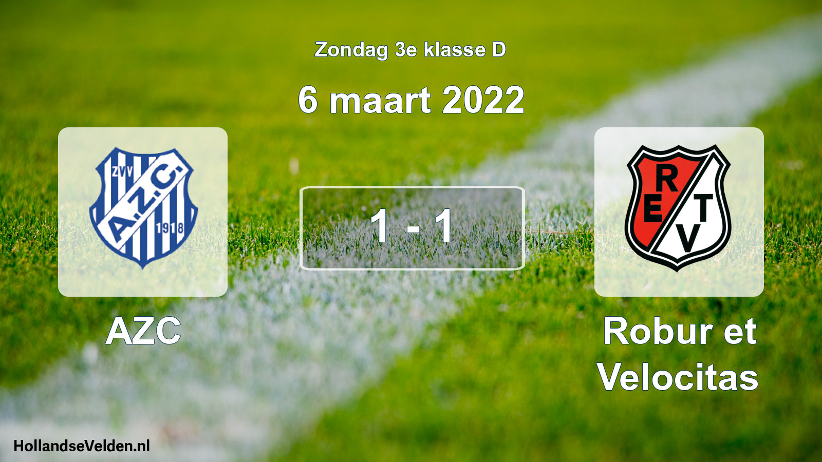 Total number of matches played: AZC - Robur et Velocitas 1 - 1 (6 March 2022)