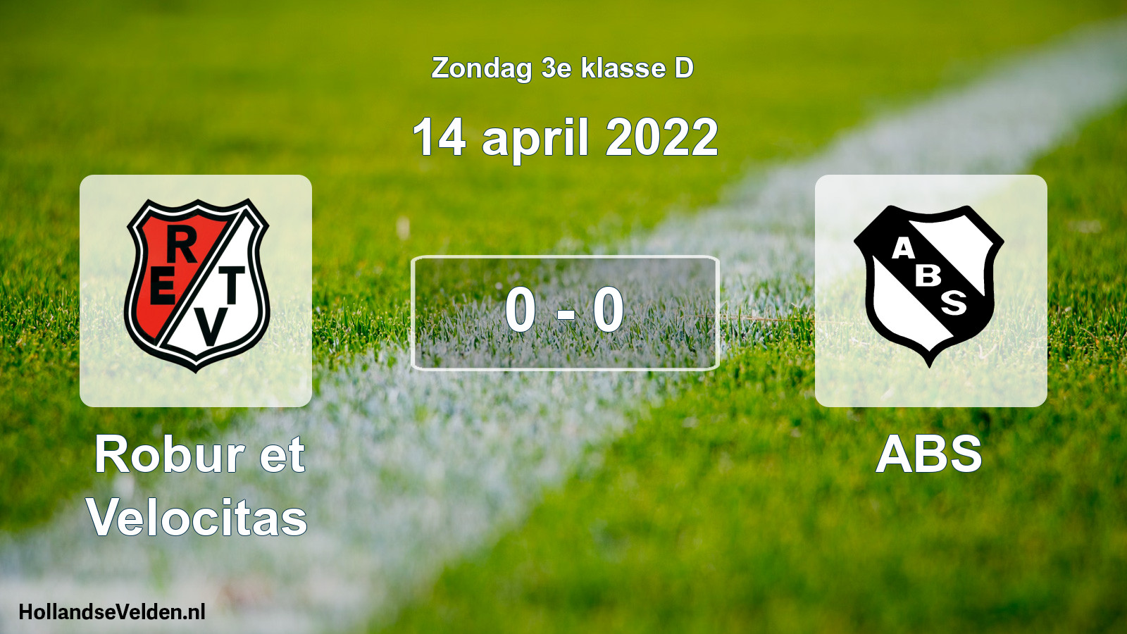 Total number of matches played: Robur et Velocitas - ABS 0 - 0 (14 April 2022)