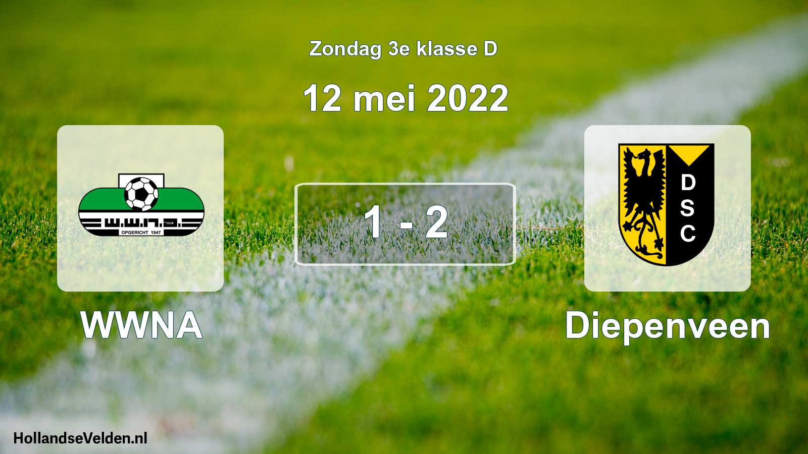 Total number of matches played: WWNA - Diepenveen 1 - 2 (12 May 2022)