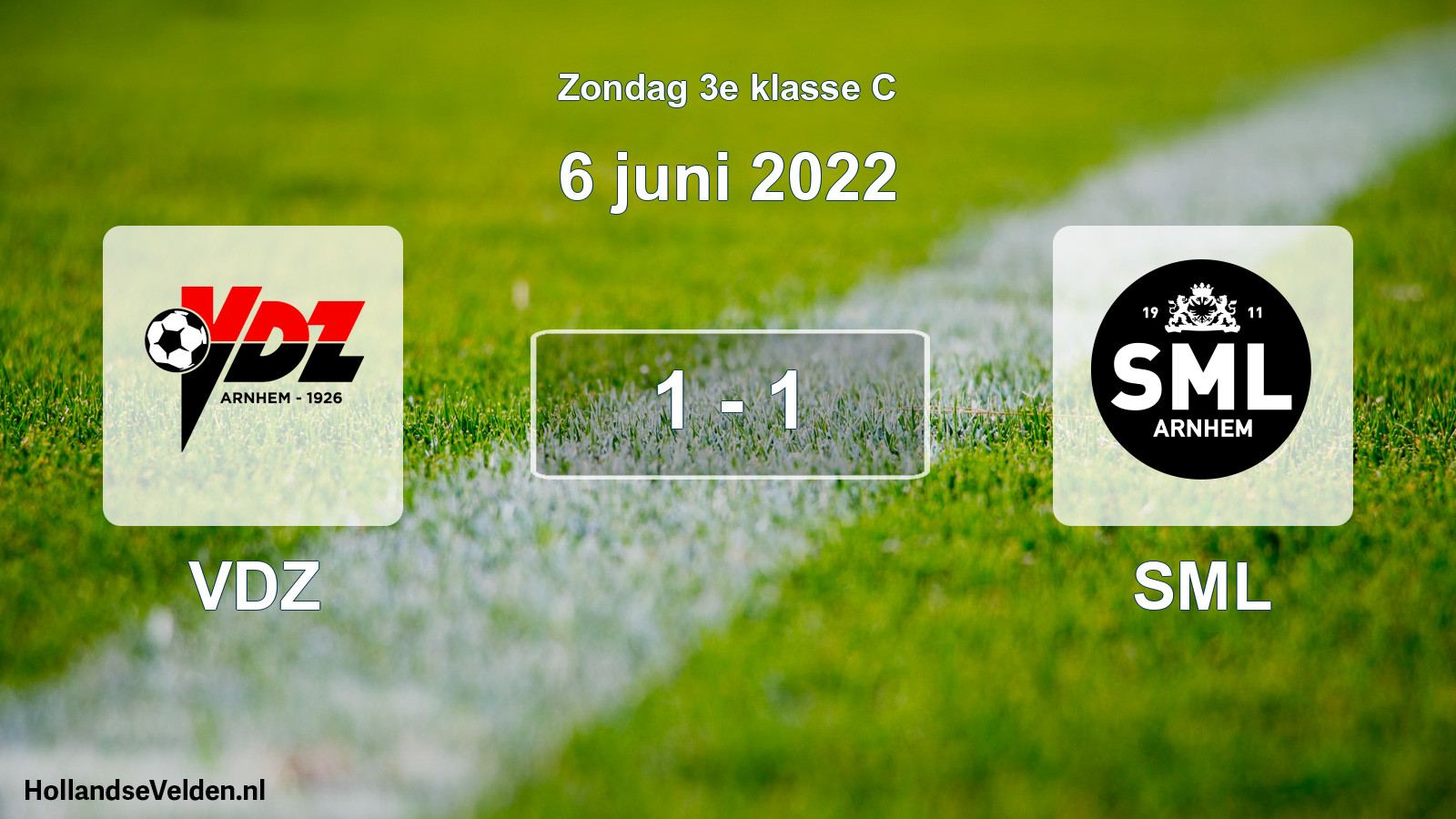 Total number of matches played: VDZ - SML 1 - 1 (6 June 2022)