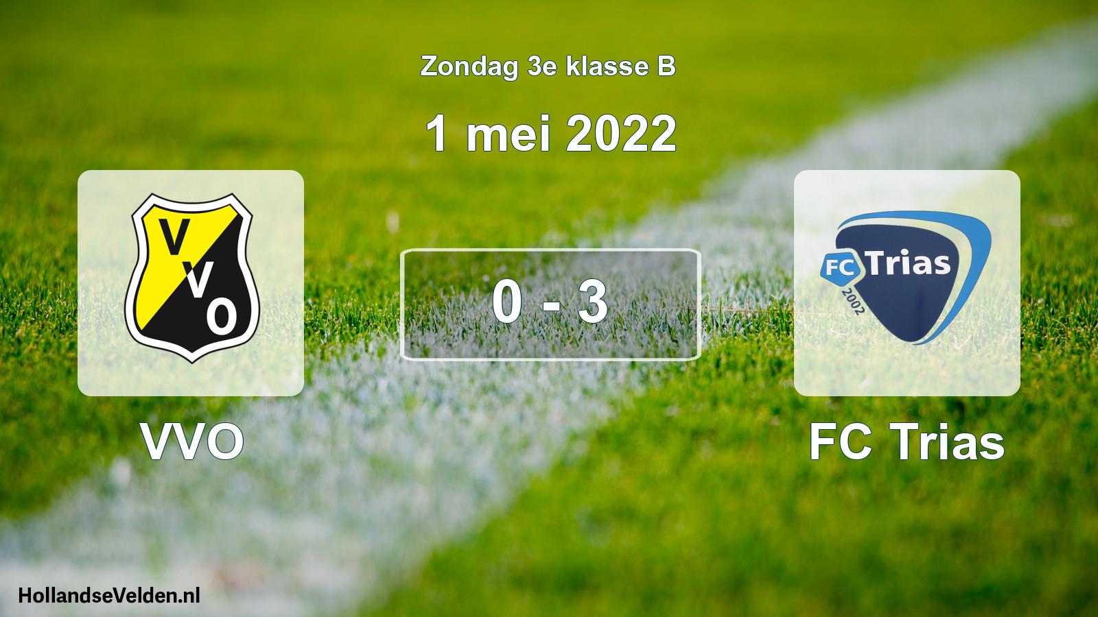 Total number of matches played: VVO - FC Trias 0 - 3 (1 May 2022)