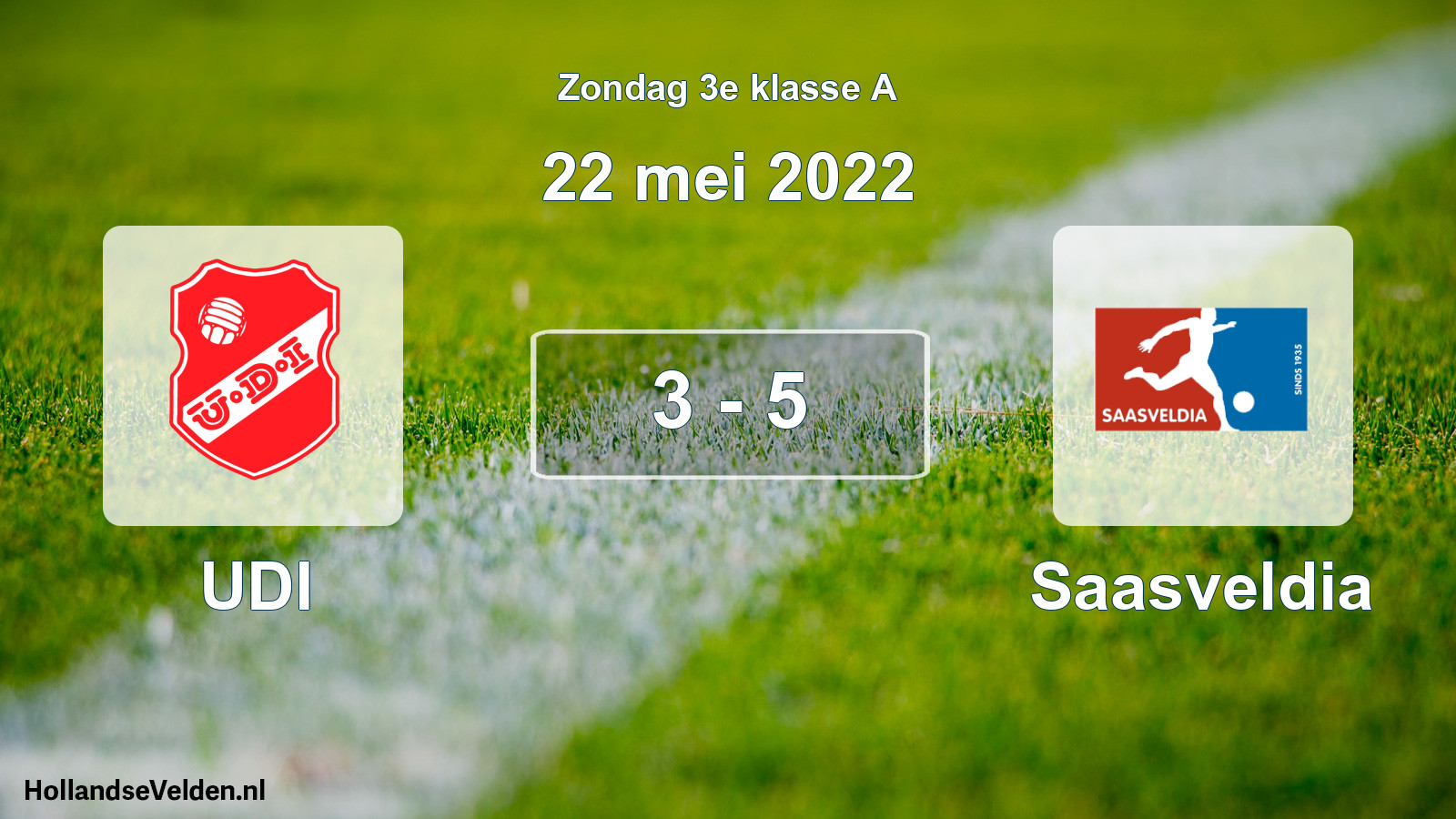 Total number of matches played: UDI - Saasveldia 3 - 5 (22 May 2022)