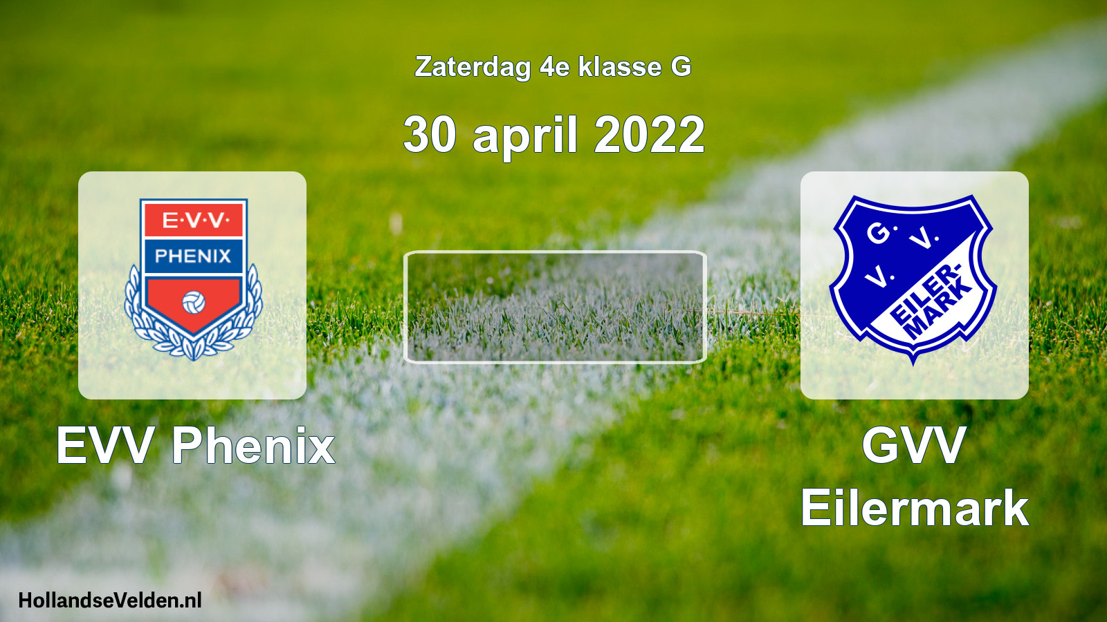 Scheduled Match: EVV Phenix - GVV Eilermark (30 April 2022)