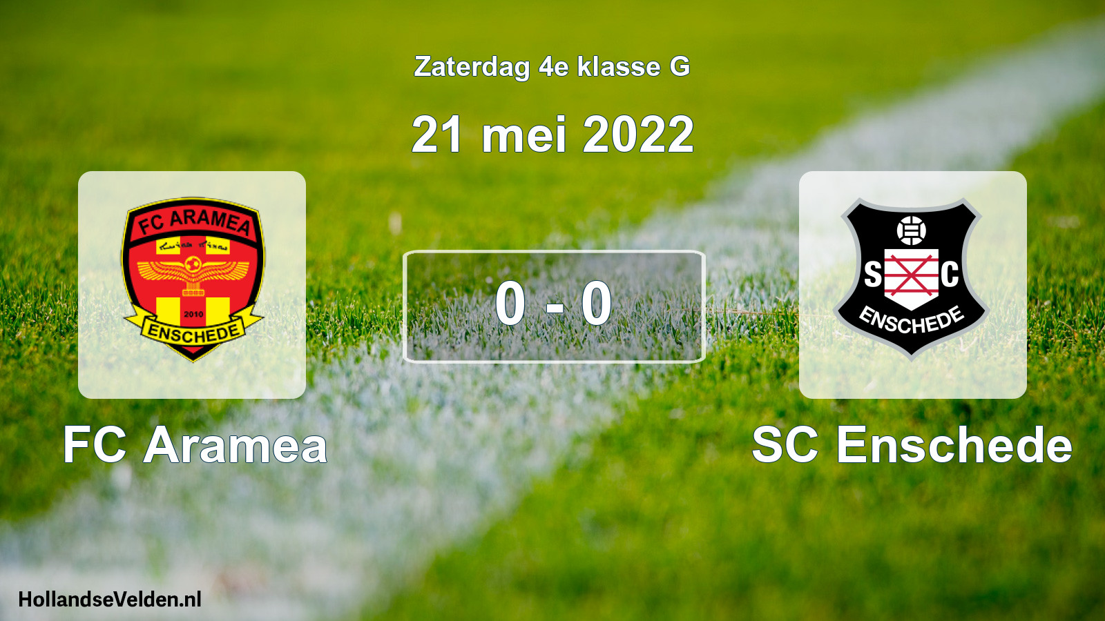 Total number of matches played: FC Aramea - SC Enschede 0 - 0 (21 May 2022)