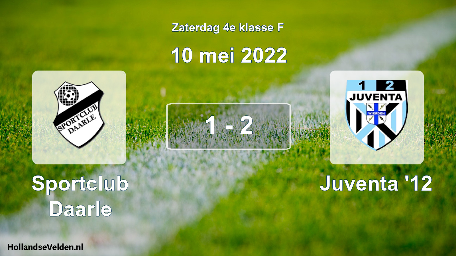 Total number of matches played: Sportclub Daarle - Juventa '12 1 - 2 (10 May 2022)