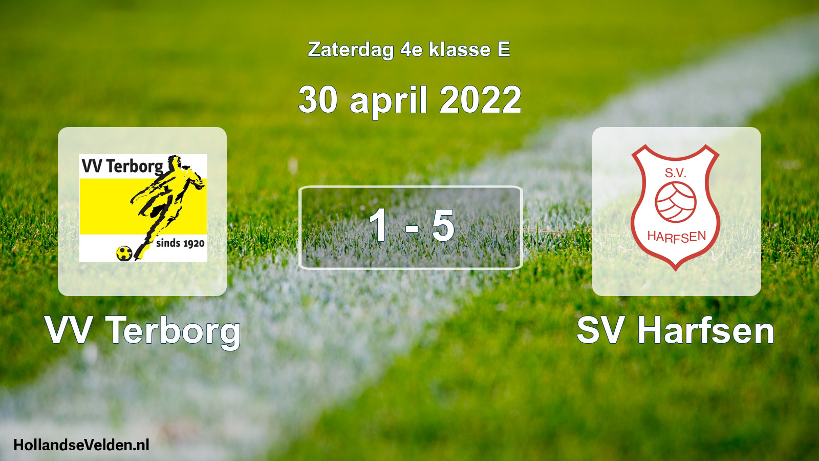 Total number of matches played: VV Terborg - SV Harfsen 1 - 5 (30 April 2022)