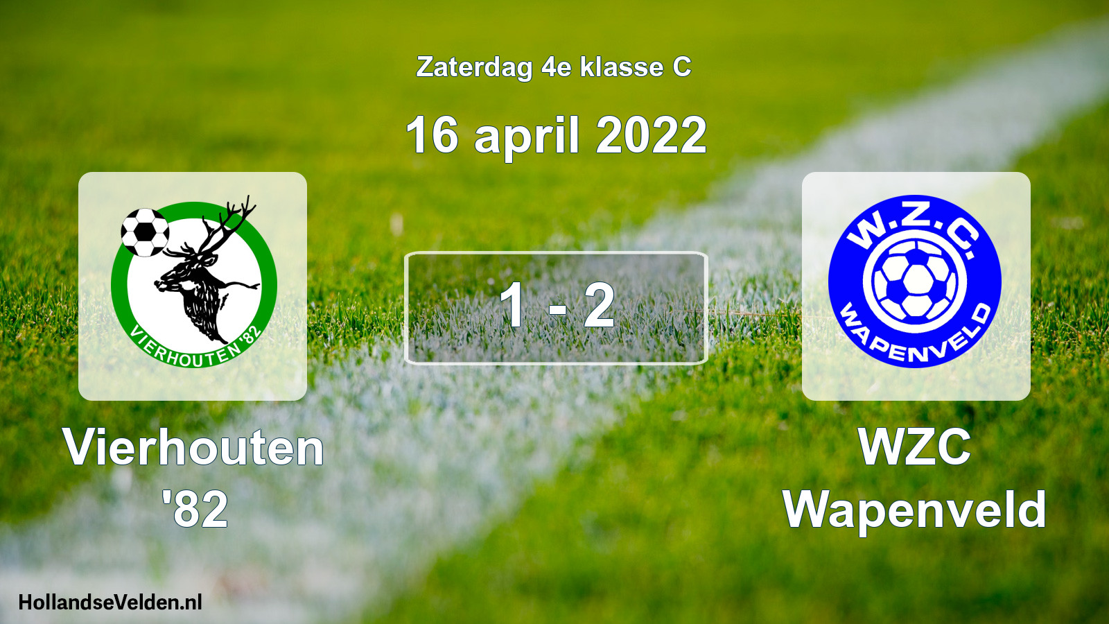 Total number of matches played: Vierhouten '82 - WZC Wapenveld 1 - 2 (16 April 2022)
