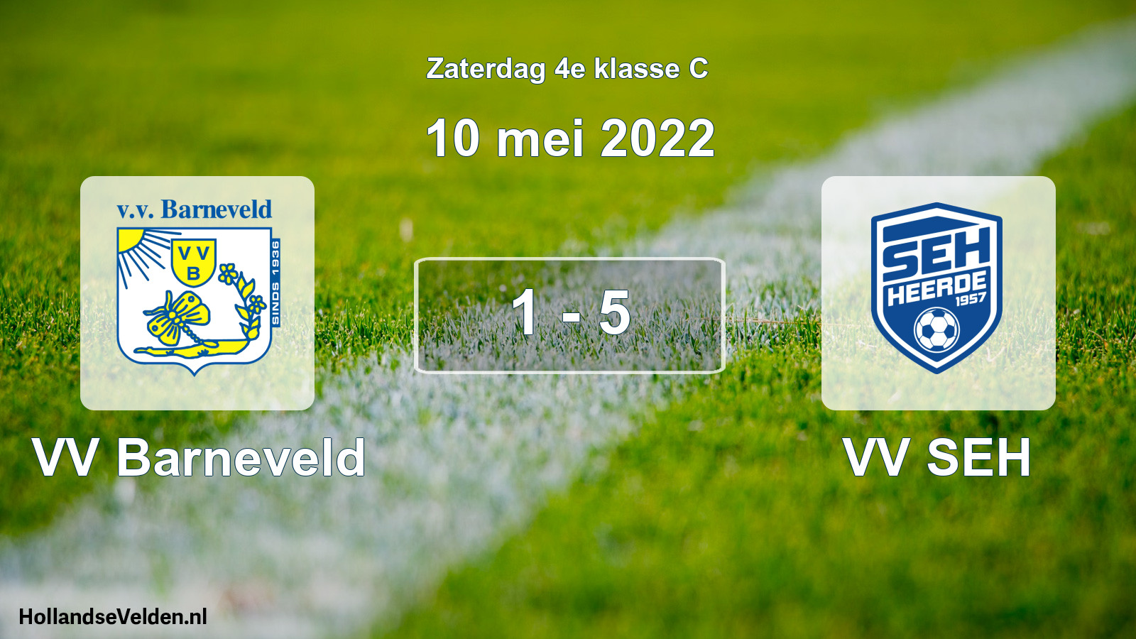 Total number of matches played: VV Barneveld - VV SEH 1 - 5 (10 May 2022)