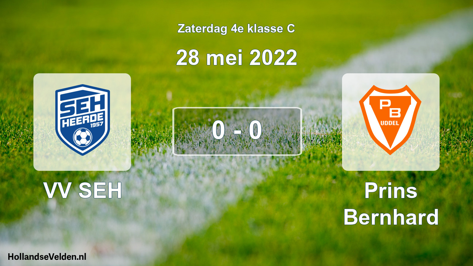 Total number of matches played: VV SEH - Prins Bernhard 0 - 0 (28 May 2022)