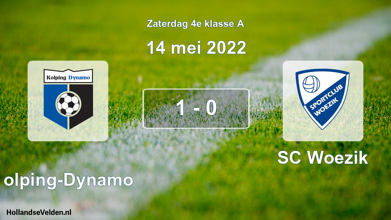 Total number of matches played: Kolping-Dynamo - SC Woezik 1 - 0 (14 May 2022)