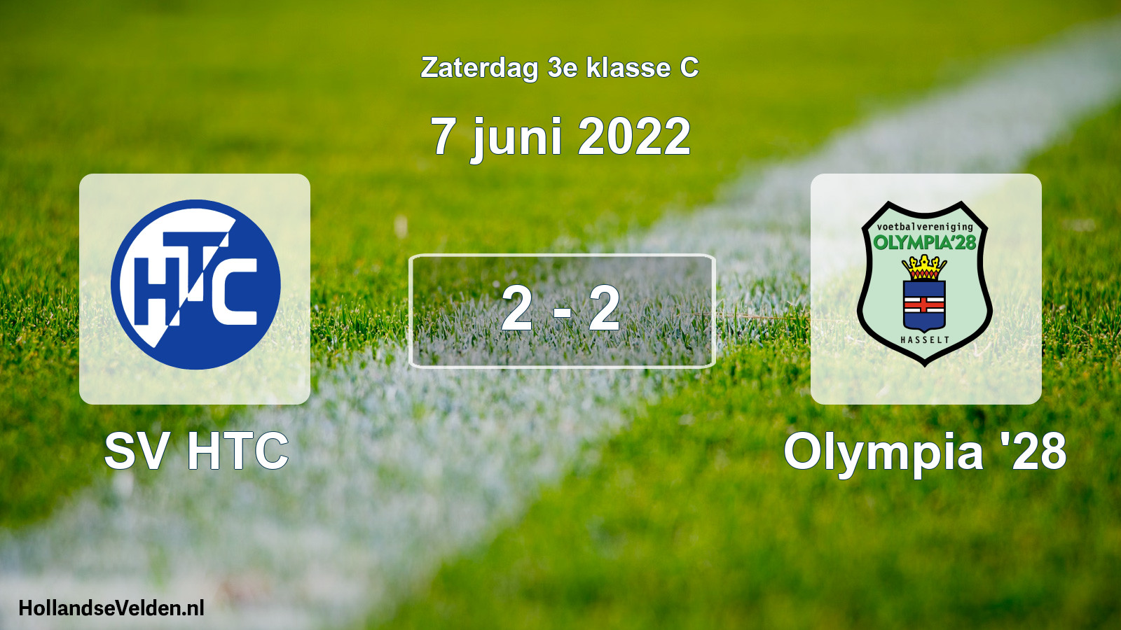 Total number of matches played: SV HTC - Olympia '28 2 - 2 (7 June 2022)