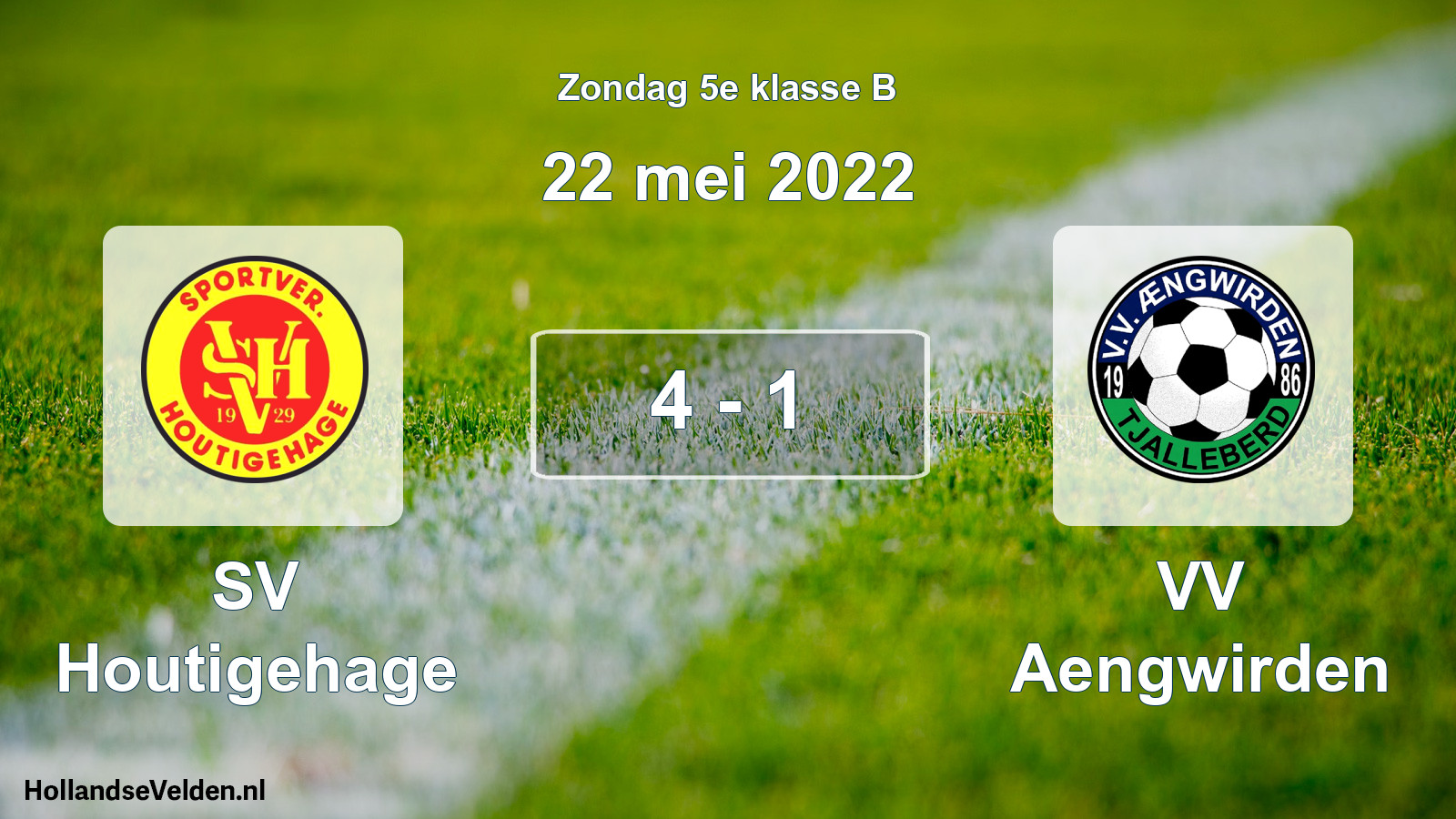 Total number of matches played: SV Houtigehage - VV Aengwirden 4 - 1 (22 May 2022)