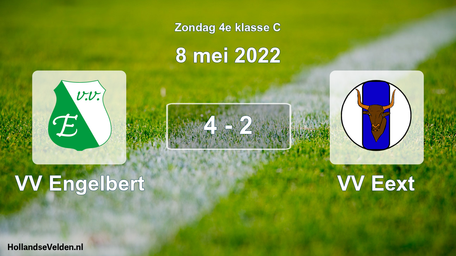 Total number of matches played: VV Engelbert - VV Eext 4 - 2 (8 May 2022)