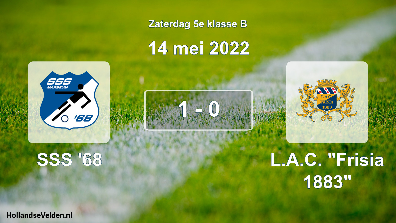 Total number of matches played: SSS '68 - L.A.C. 