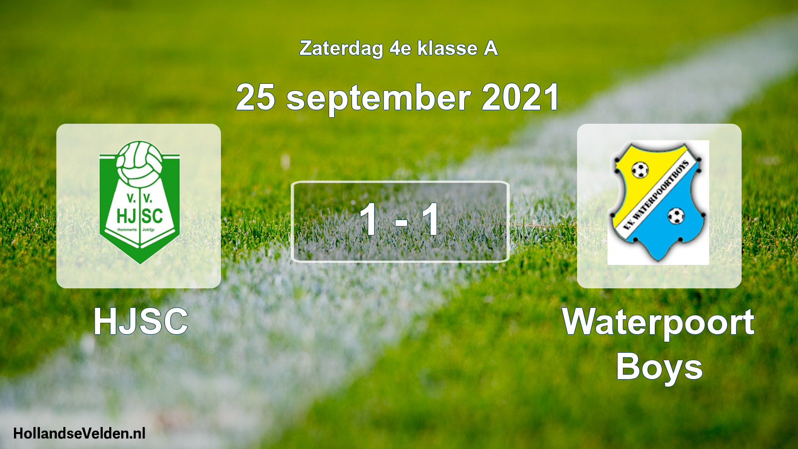 Total number of matches played: HJSC - Waterpoort Boys 1 - 1 (25 September 2021)
