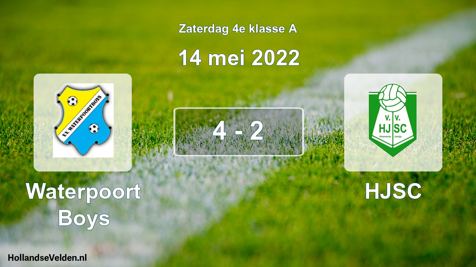 Total number of matches played: Waterpoort Boys - HJSC 4 - 2 (14 May 2022)