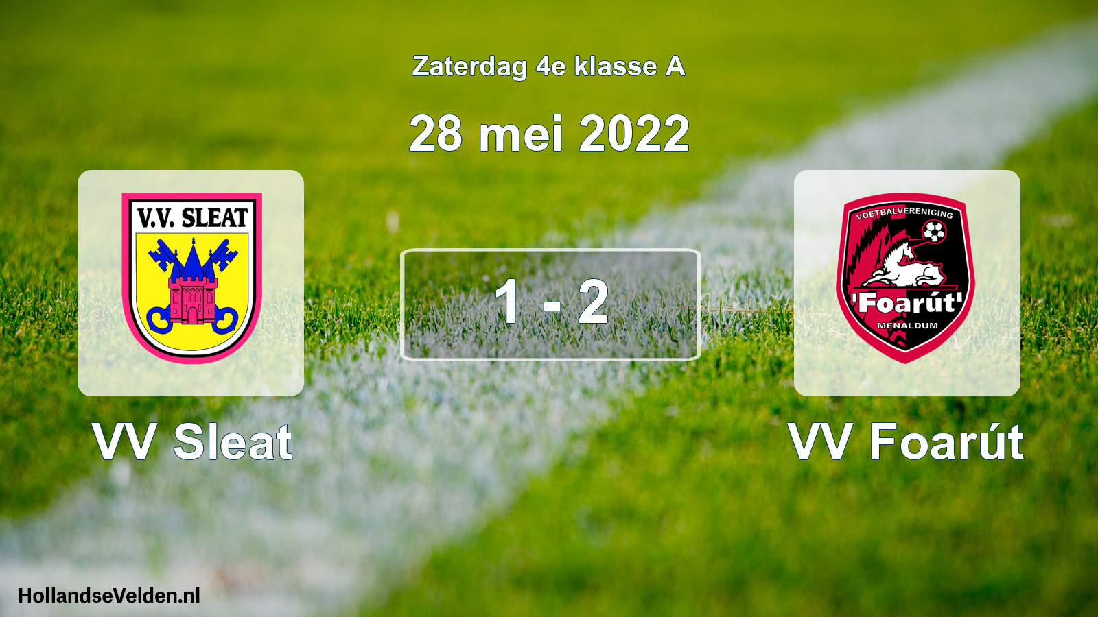 Total number of matches played: VV Sleat - VV Foarút 1 - 2 (28 May 2022)